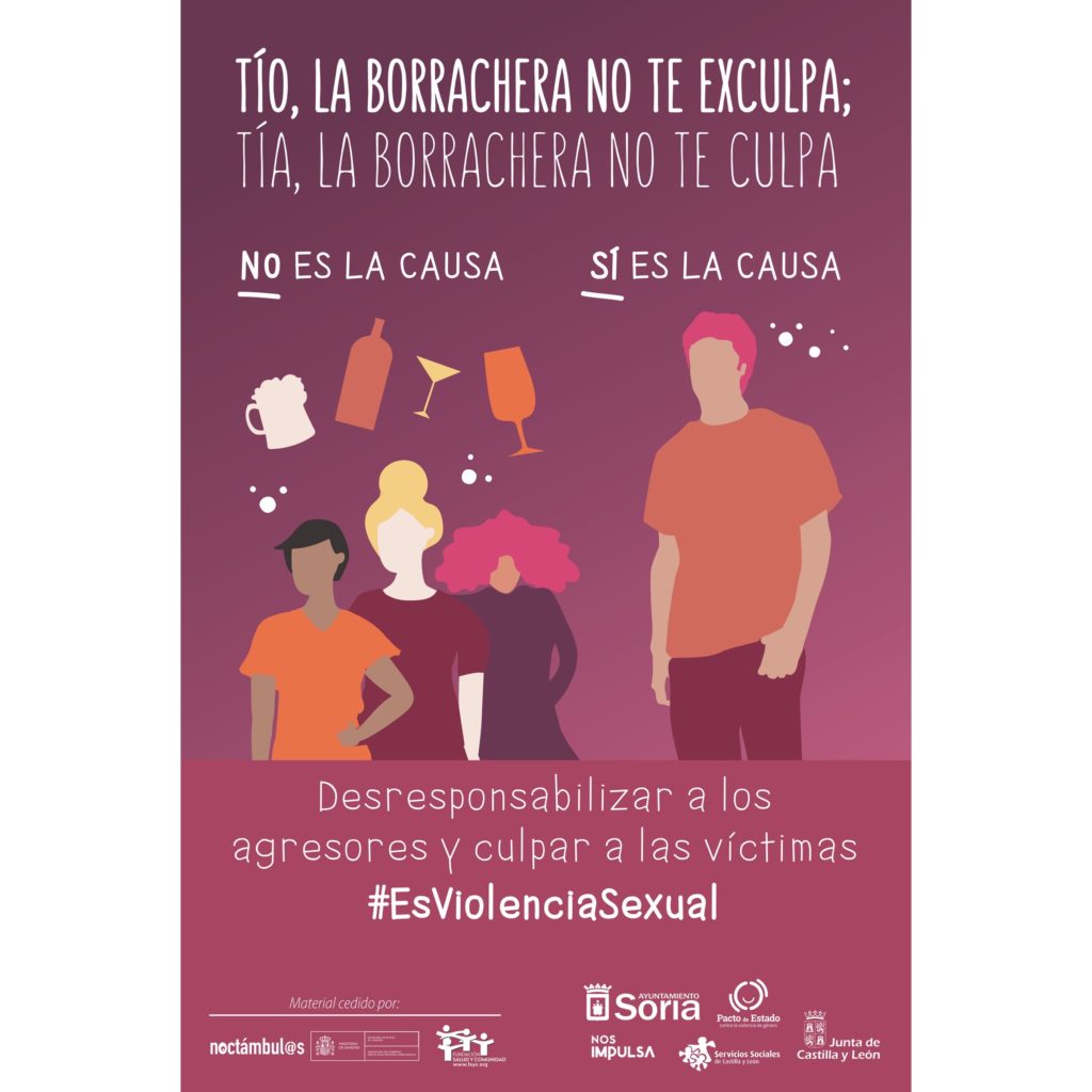 #EsViolenciaSexual BORRACHERA
