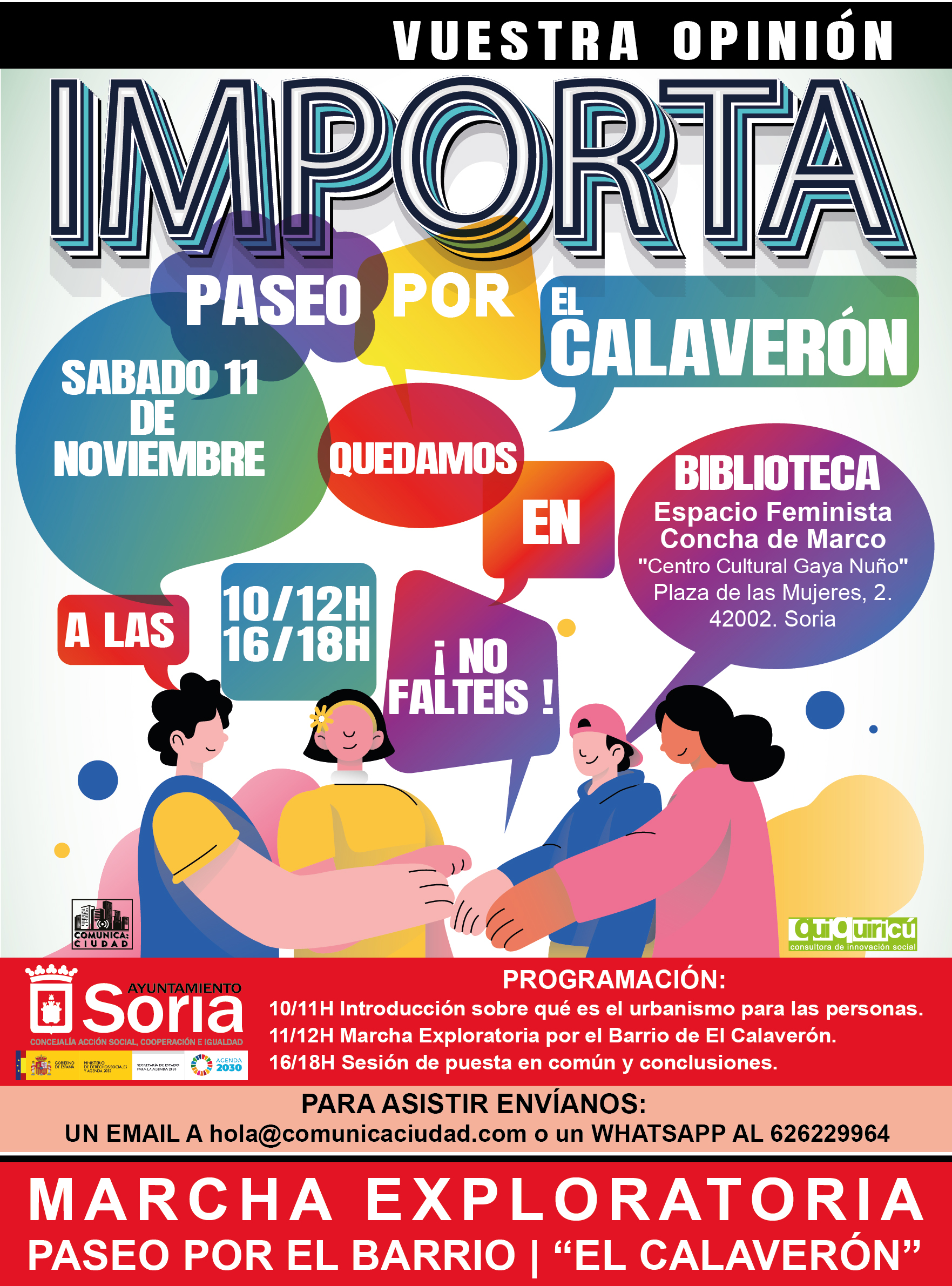 Marcha exploratoria Estudio Calaverón