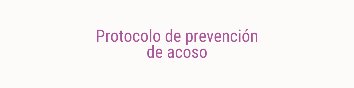 Protocolo Prevención Acoso